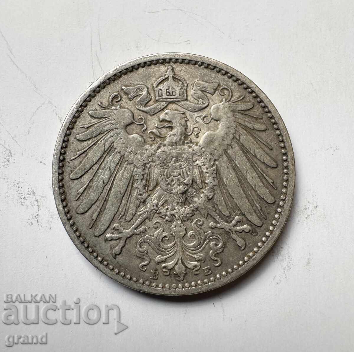 1 marcă 1902, Germania argint cu preț € 12.00 | 23.47 BGN