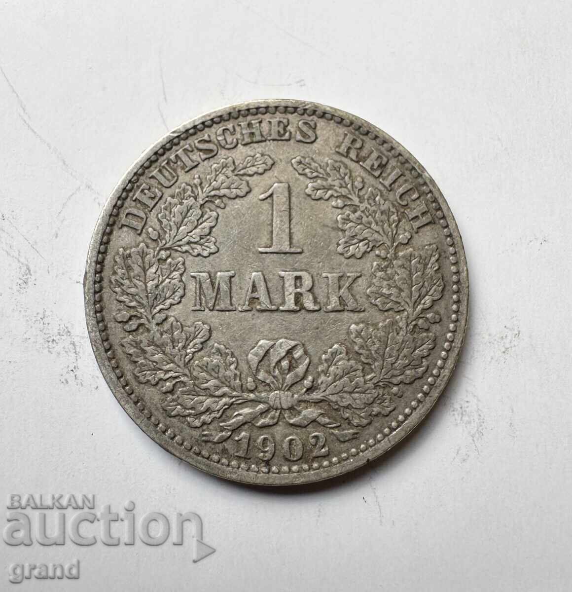 1 marcă 1902, Germania argint