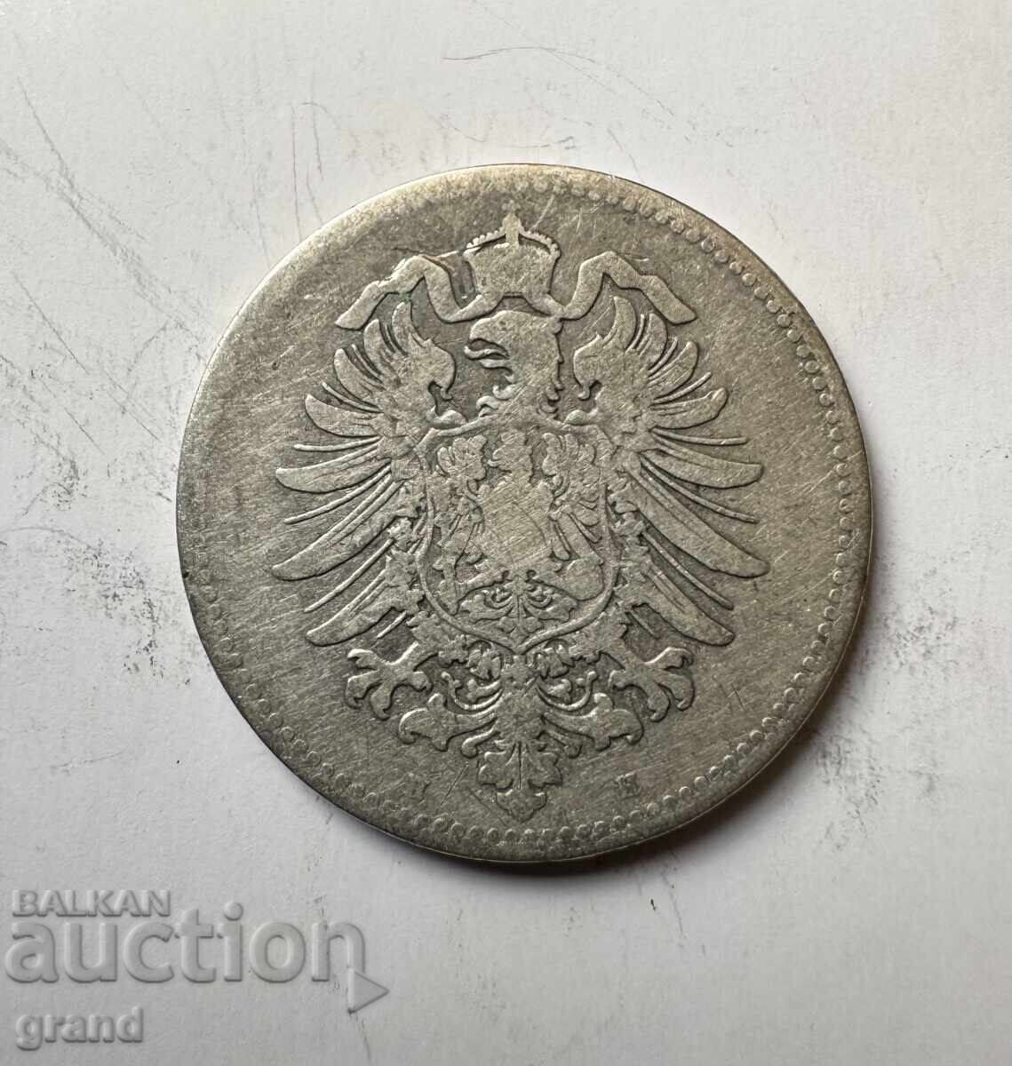 1 marcă 1874, Germania argint cu preț € 12.00 | 23.47 BGN