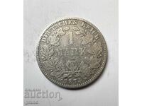 1 marcă 1874, Germania argint