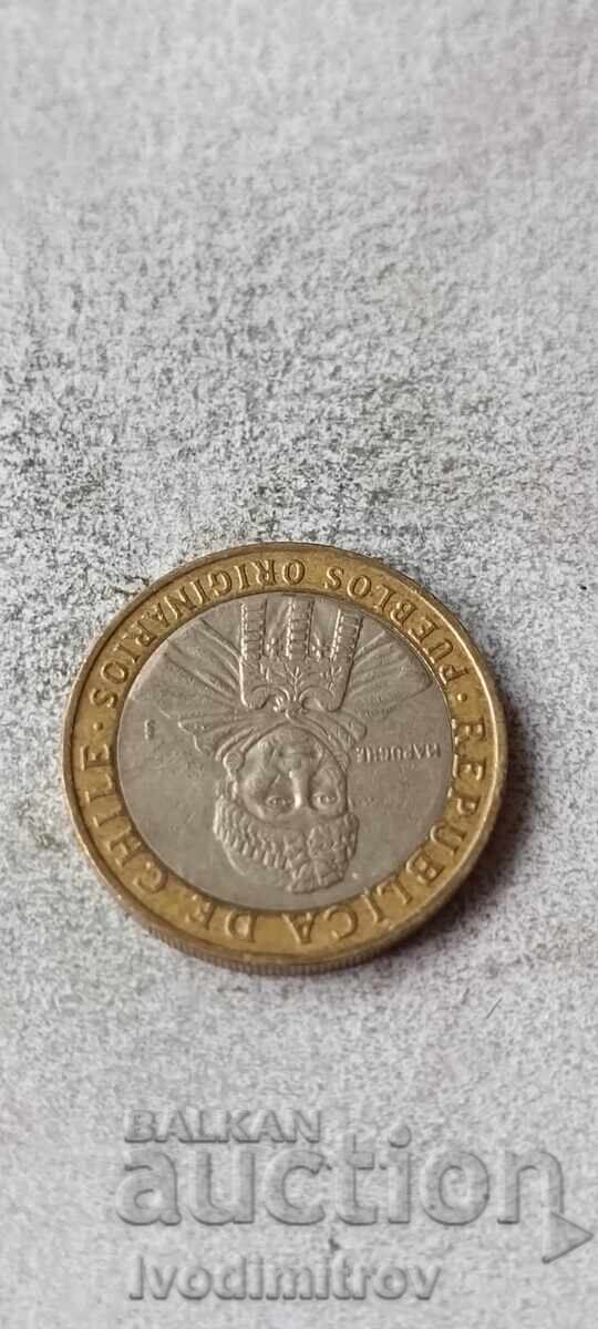 Chile 100 pesos 2010 cu preț € 1.18 | 2.31 BGN