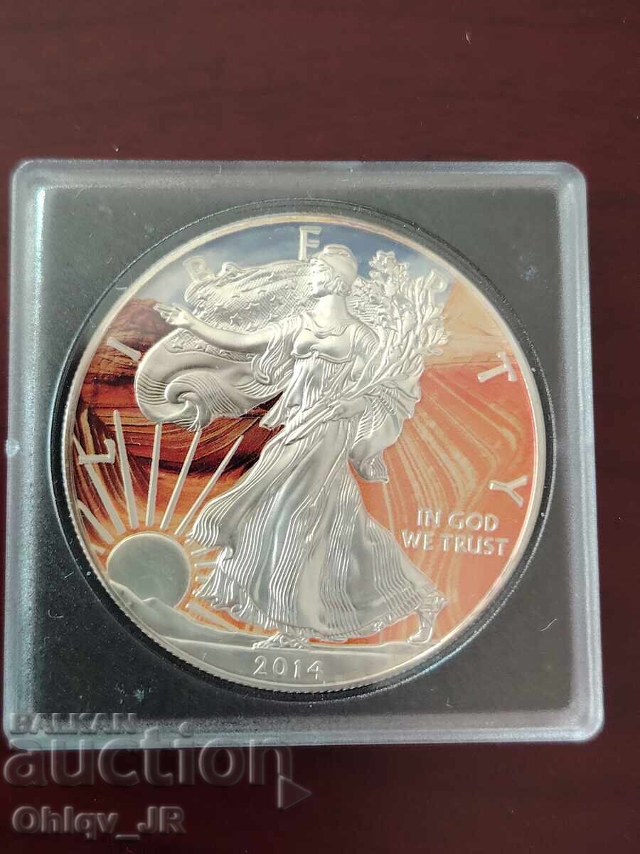 Walking Liberty, ΗΠΑ 2014 με τιμή € 140.00 | 273.82 BGN