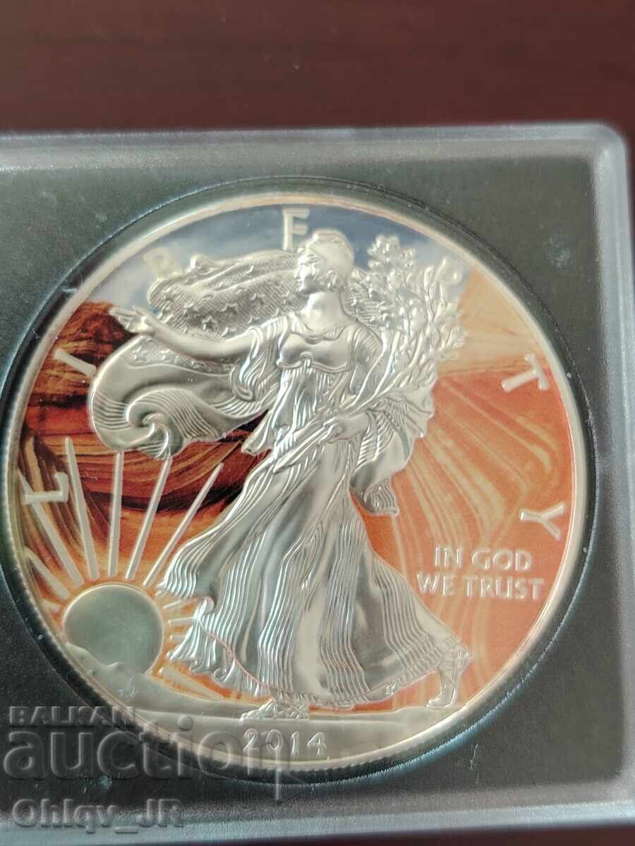Walking Liberty, ΗΠΑ 2014