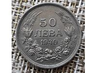 50 LEVA 1940 BORIS III XF