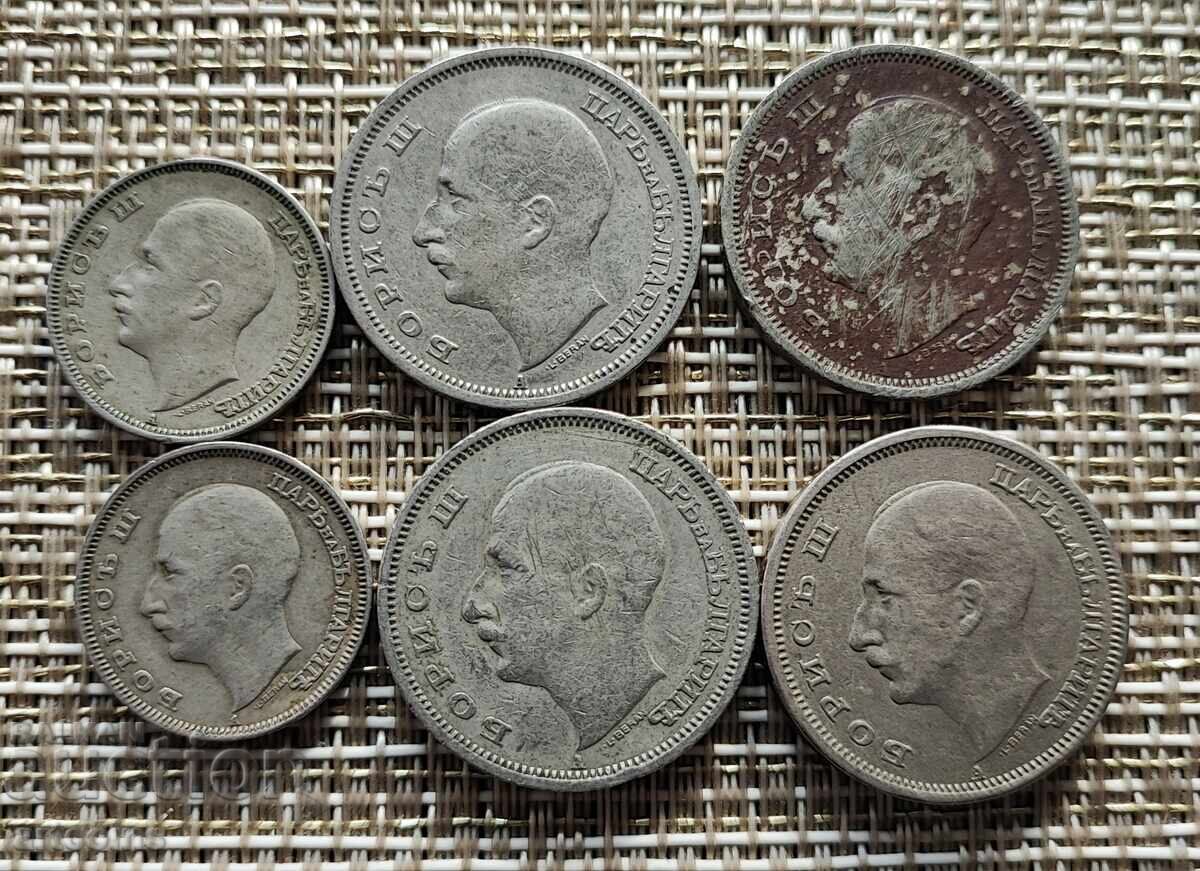 LOT/ SET 6 buc 20 LEVA/50 LEVA 1940 - 50 LEVA 1943 cu preț € 3.99 | 7.80 BGN