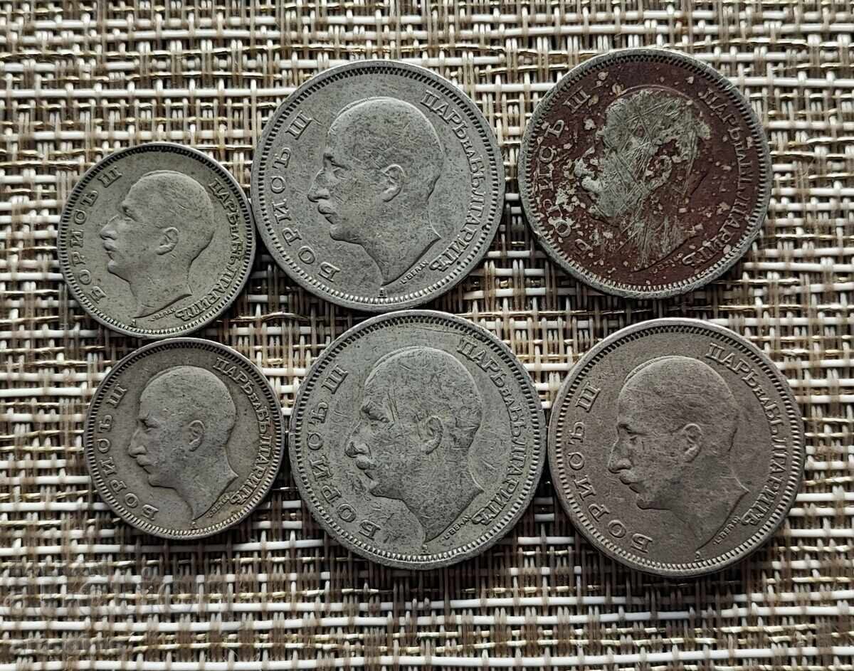 Livrarea LOT/ SET 6 buc 20 LEVA/50 LEVA 1940 - 50 LEVA 1943