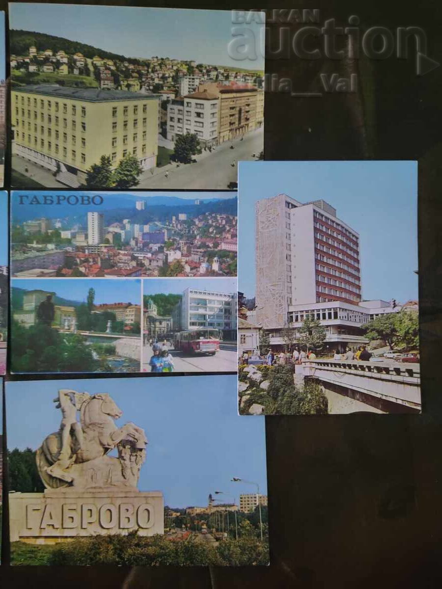Livrarea 10 cărți poștale - Gabrovo - BZC de la 1 cent
