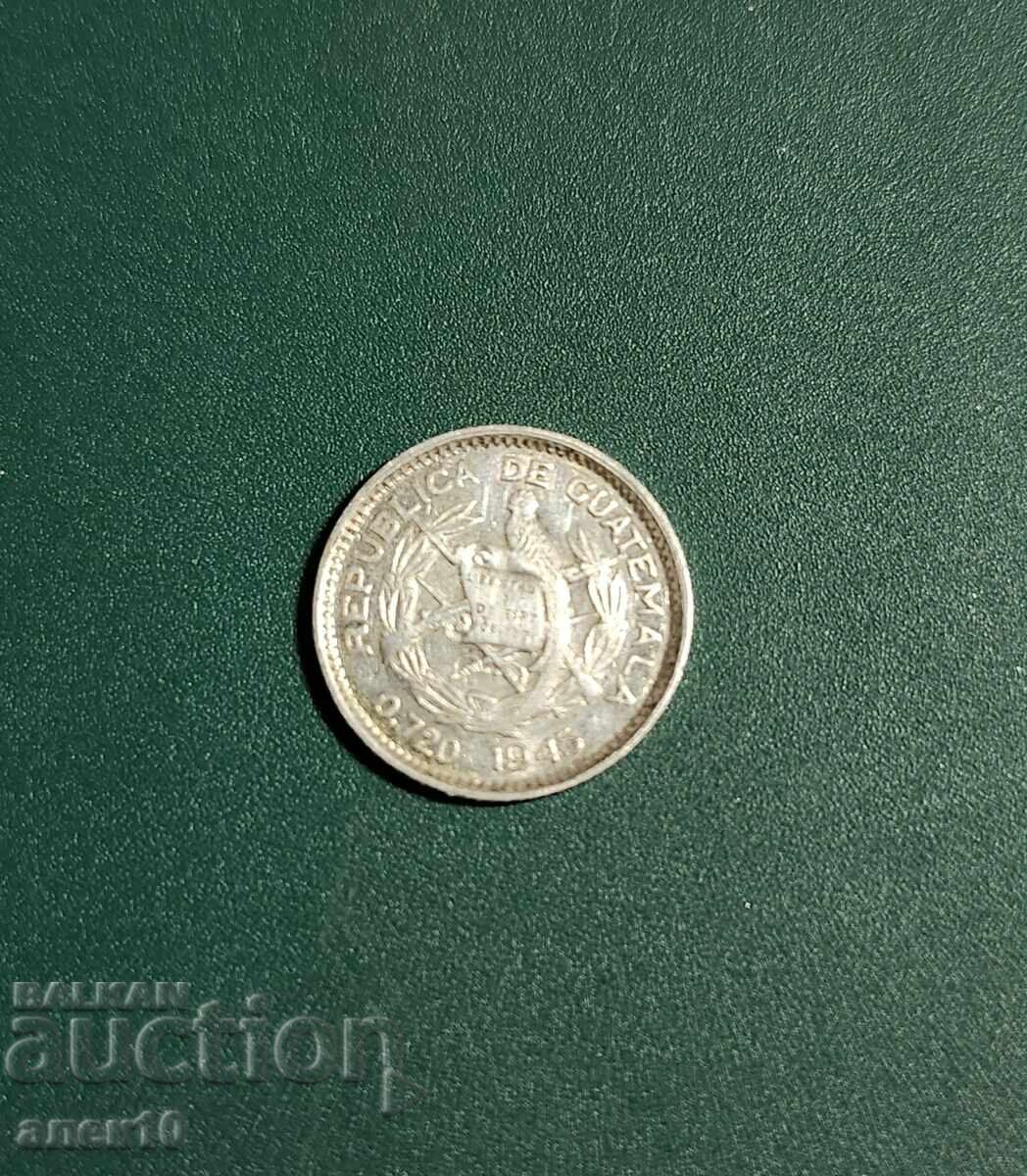 Guatemala 5 centavos 1945 L