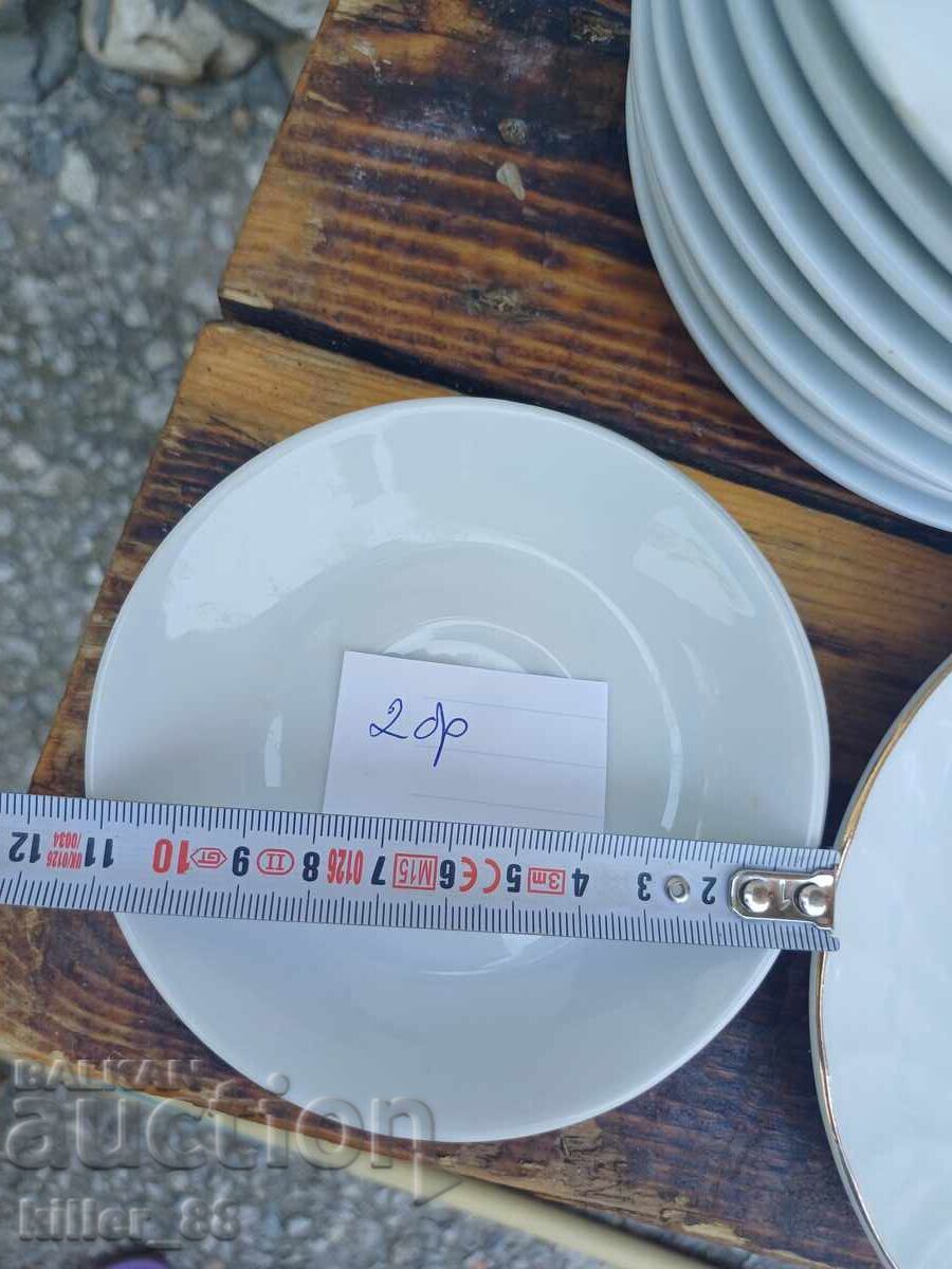 Livrarea Farfurii din porțelan de producție bulgărească veche