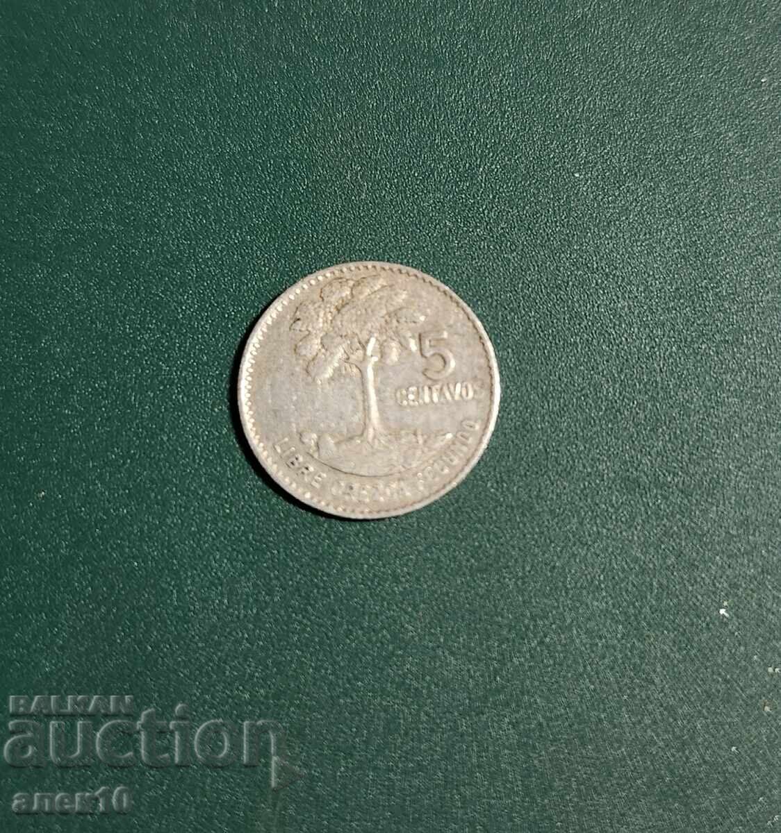 Guatemala 5 centavos 1960 L cu preț € 7.00 | 13.69 BGN