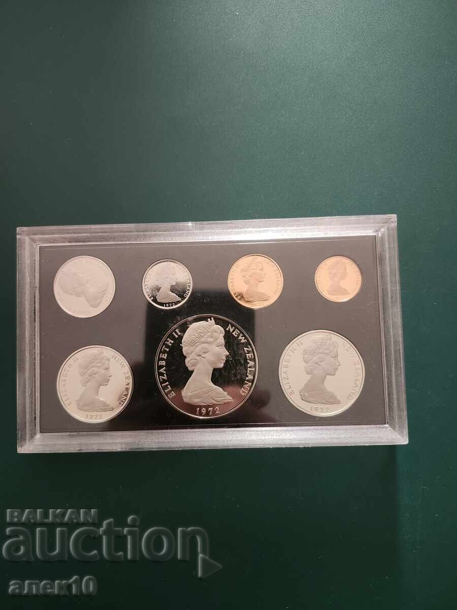 Σετ νομισμάτων Νέας Ζηλανδίας proof 1972 με τιμή € 35.00 | 68.45 BGN