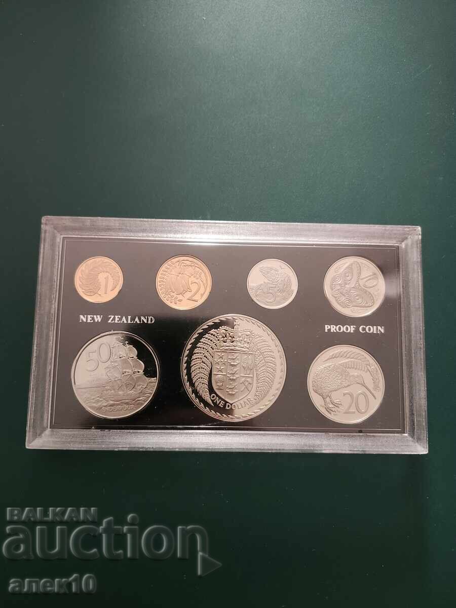 Σετ νομισμάτων Νέας Ζηλανδίας proof 1972