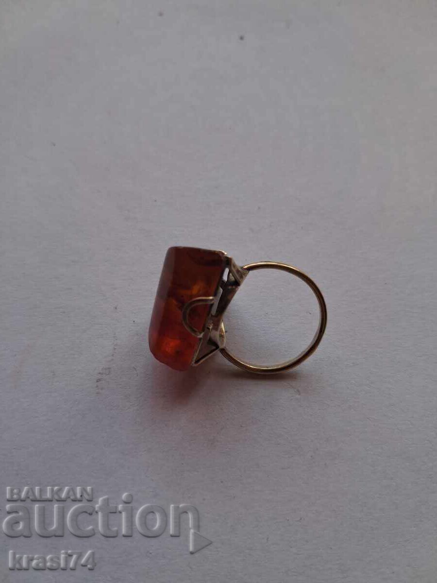 Inel rusesc din argint, placat cu aur cu preț € 25.00 | 48.90 BGN