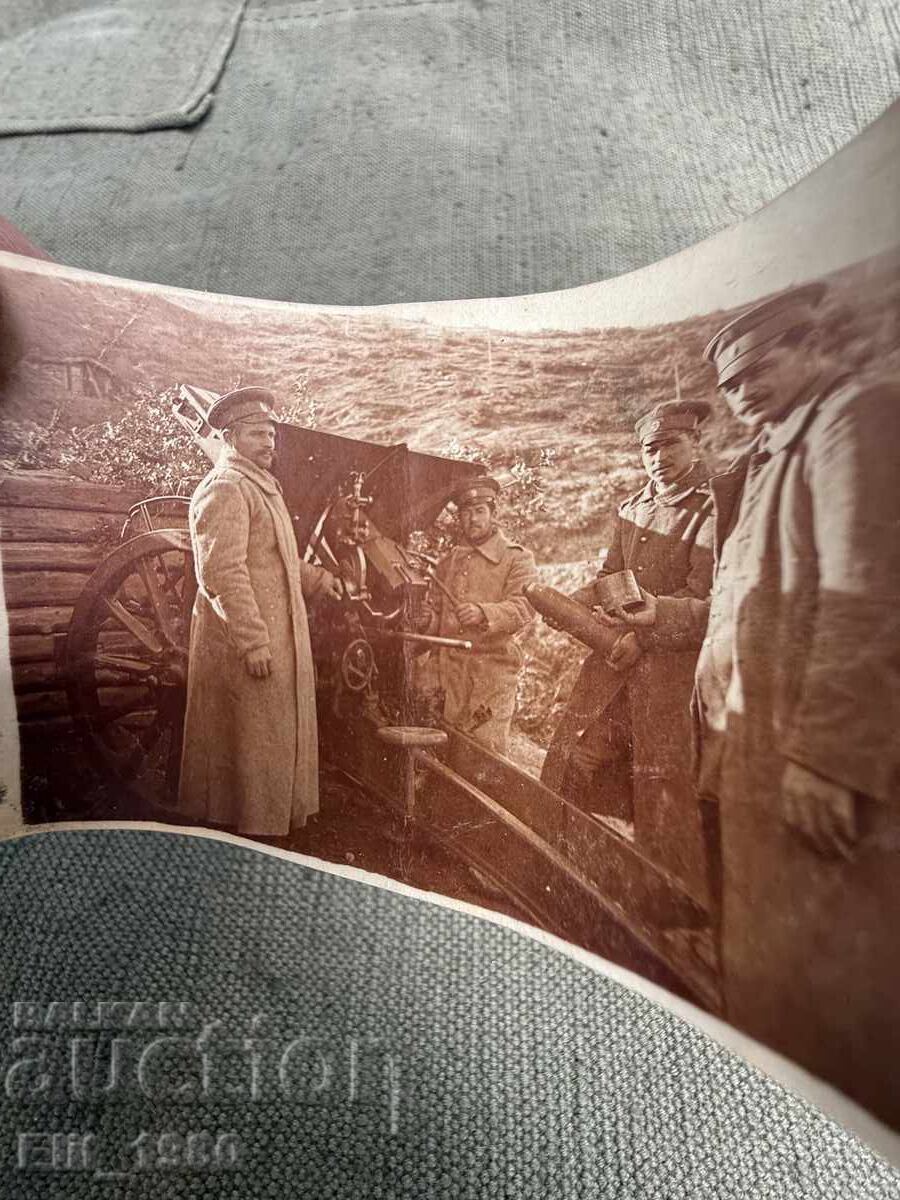 Fotografie artilerie militară bulgară Primul Război Mondial cu preț € 7.00 | 13.69 BGN