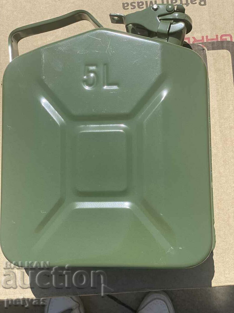 Rezervor de combustibil, 5 l, metalic