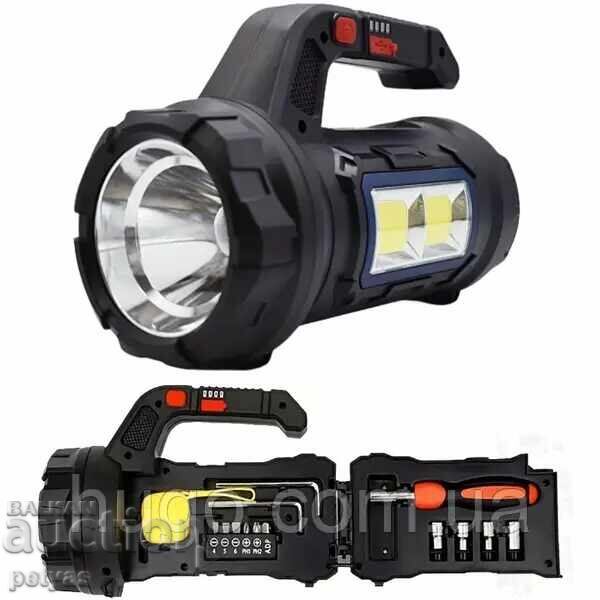 Lanternă/lumină de urgență/instrument puternic reîncărcabil cu preț € 14.06 | 27.50 BGN