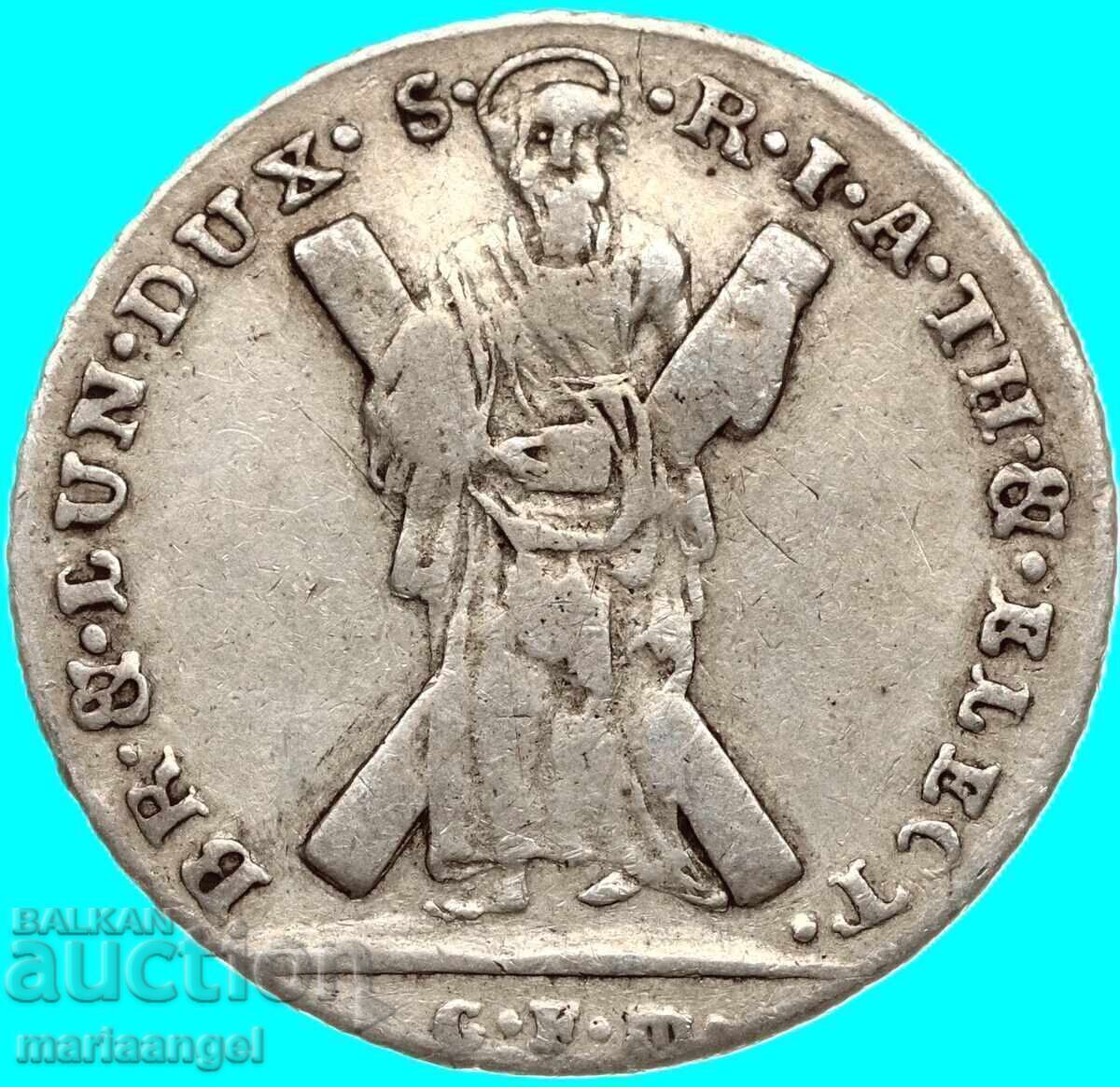 Παράδοση 1/3 Τάλερ 1804 Γερμανία Μπράουνσβαϊγκ-Λύνεμπουργκ-Αννόβερο ασήμι