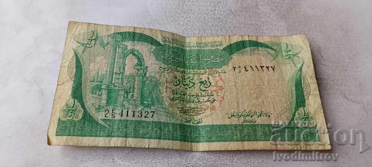 Libia 1/4 dinar