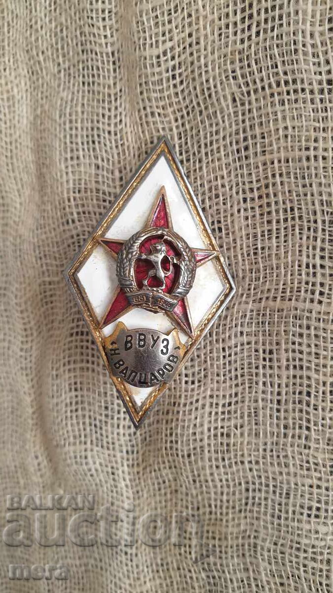 Delivery of Badge for the Nikola Vaptsarov Naval Academy - Varna