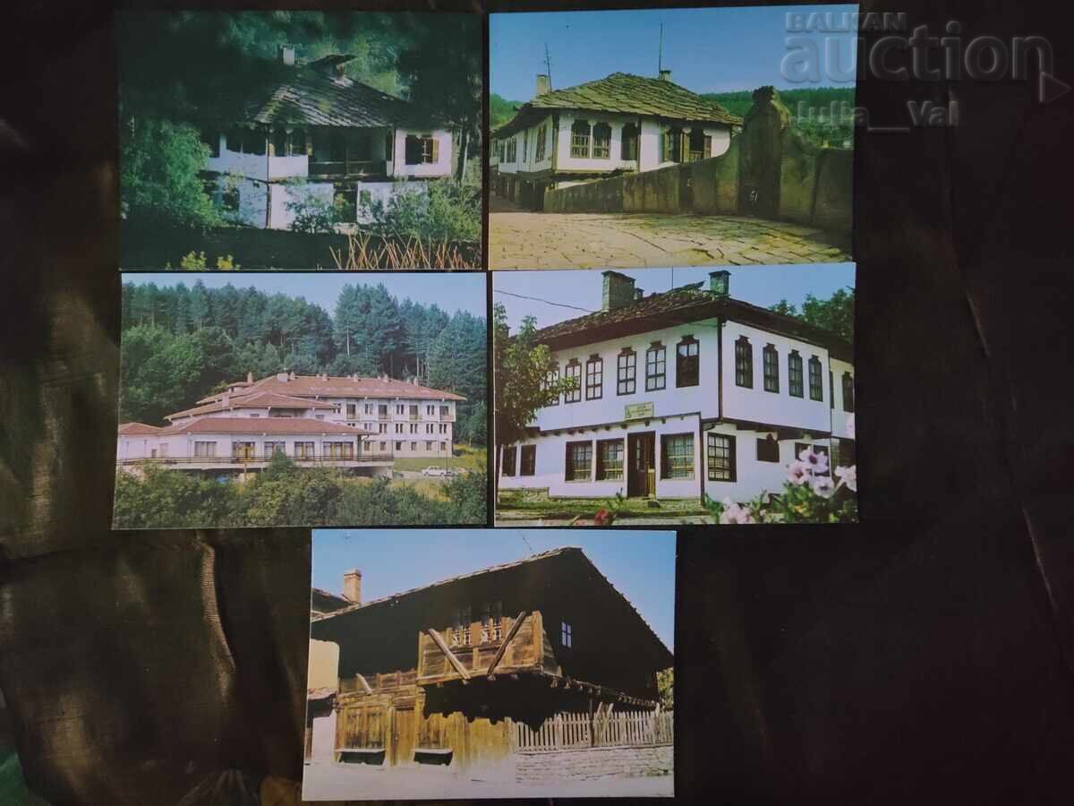 5 cărți poștale - Tryavna - BZC de la 1 cent