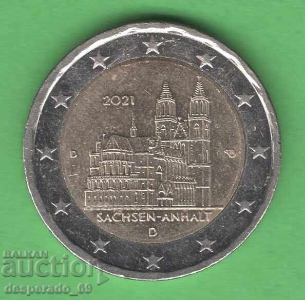 (¯`'•.¸ 2 euro 2021 D GERMANIA ¸.•'´¯) (¯`'•.¸ 2 euro 2021 D GERMANIA ¸.•'´¯)