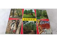 Carte poștală Sudan Colaj 1978