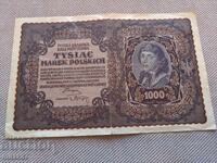 1000 mărci 1919, Polonia