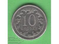 (¯`'•.¸ 10 groși 2016 POLONIA ¸.•'´¯)