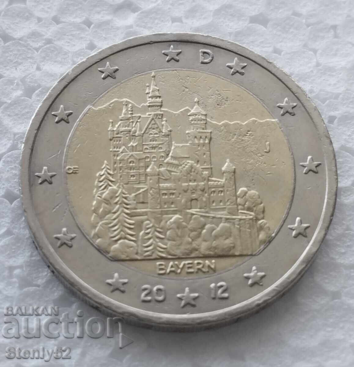 2 euro Germania BAYERN anul 2012 2 euro Germania BAYERN anul 2012