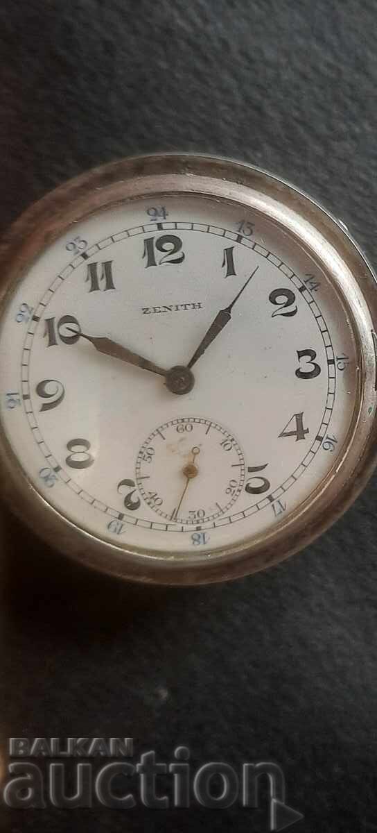 CEAS DE BUZUNAR DIN ARGINT „ZENITH”