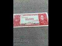 100 pesos 1982, Bolivia