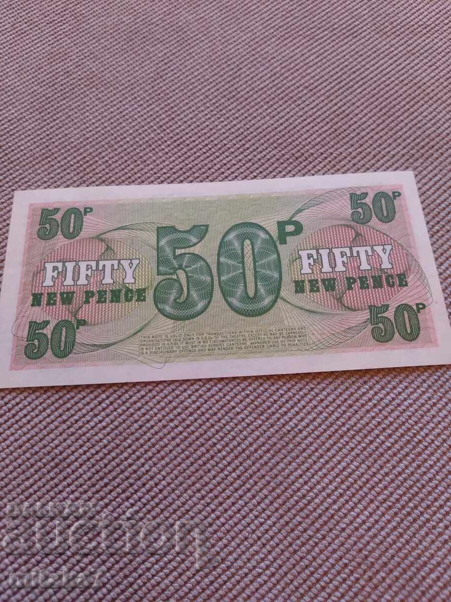 50 pence 1972, Marea Britanie cu preț € 1.00 | 1.96 BGN