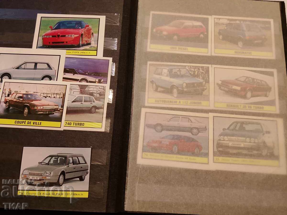 Livrarea Album cu stickere Panini mașini