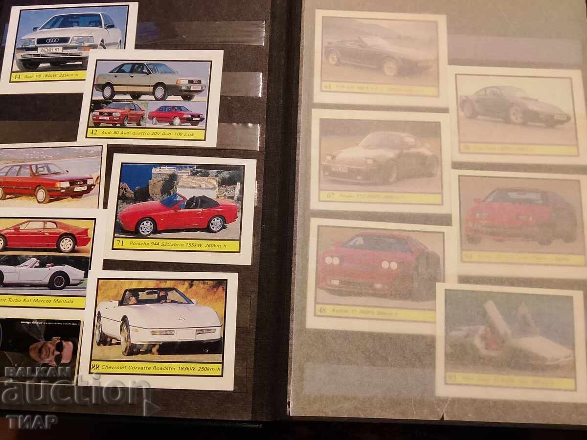 Album cu stickere Panini mașini - 6