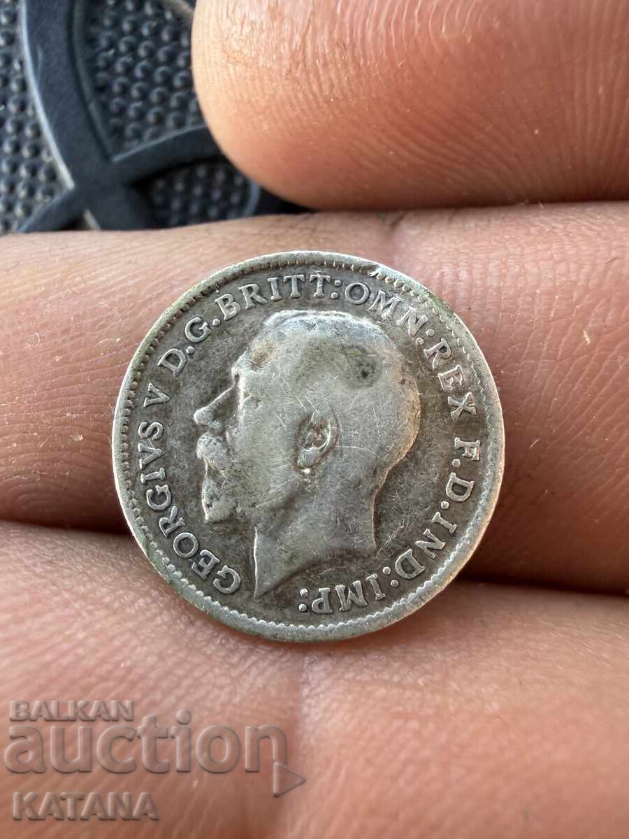 3 pence 1912 cu preț € 7.00 | 13.69 BGN