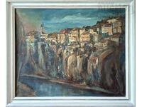 Tablou, vedere din V. Târnovo, pictor I. Sirakov, 1998