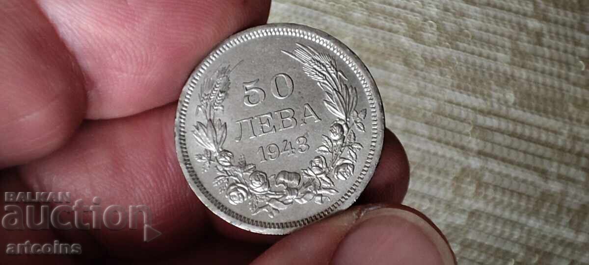 50 LEVA 1940 g. BORIS III XF - 5