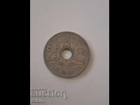Κέρμα 25 σαντίμ 1920, Γαλλία