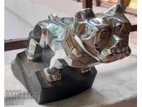 Emblemă iconică unică de bulldog pentru camion american Mack