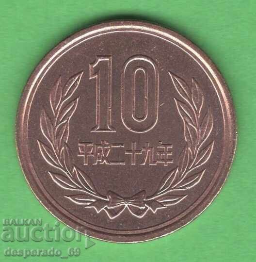 (¯`'•.¸ 10 yeni 2017 JAPONIA UNC- ¸.•'´¯) (¯`'•.¸ 10 yeni 2017 JAPONIA UNC- ¸.•'´¯)