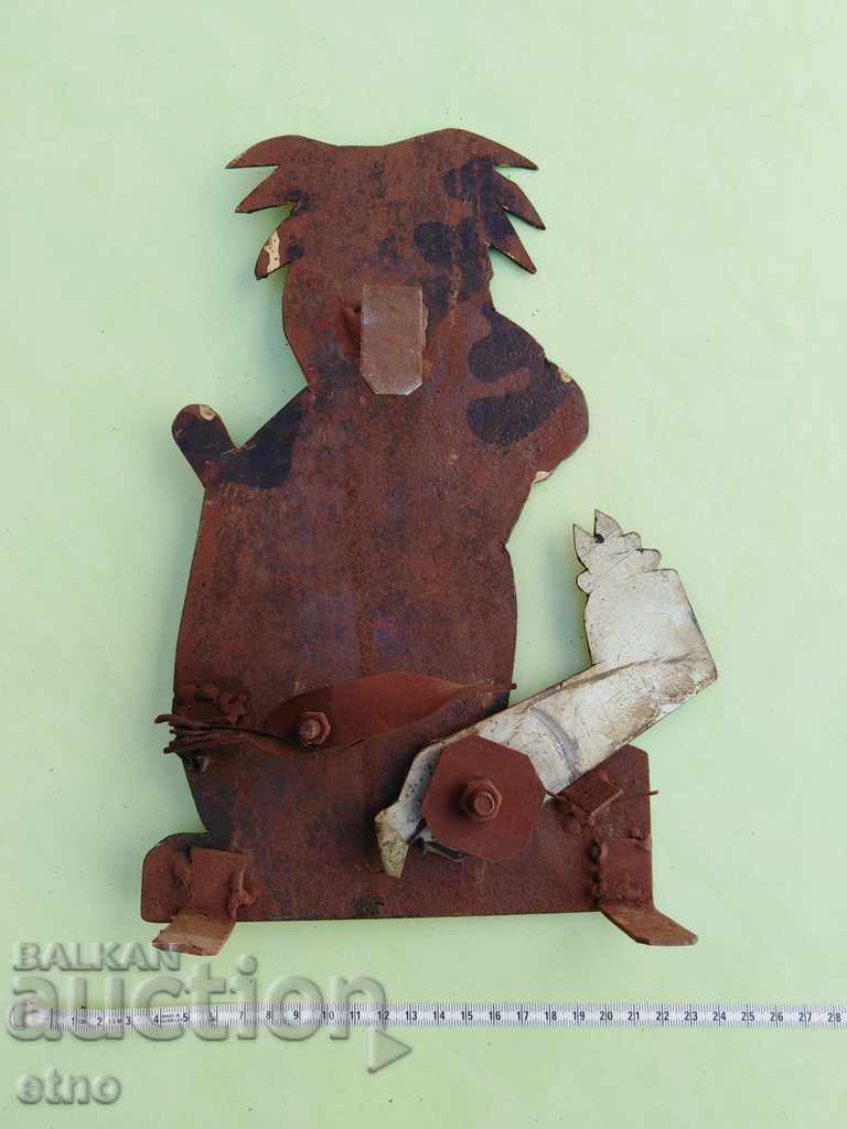 Auction  RETRO MECHANICAL SHOOTING RANGE TARGET FROM THE 80S, toy