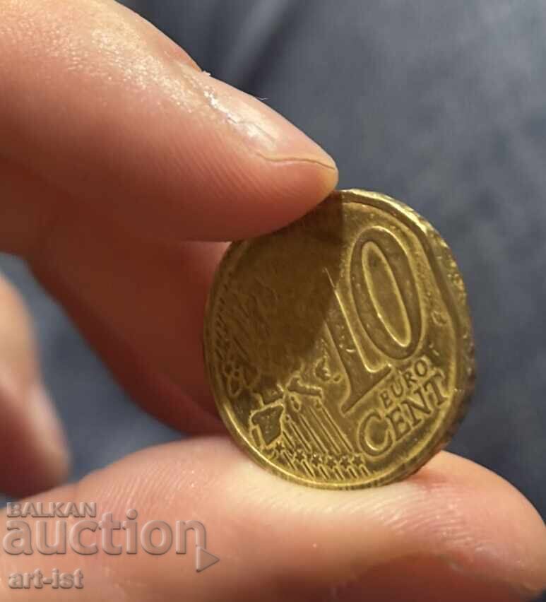 Аукцион Куриозни 10 евроцента