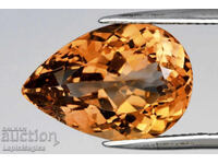 Φυσικό τοπάζι κονιάκ 14.81 ct 17.5x12mm VS κοπή σταγόνα