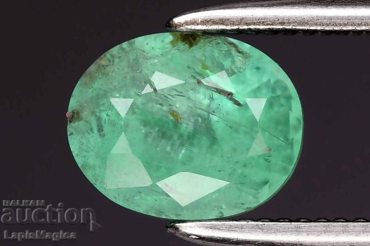Smarald natural din Nigeria 0.82ct 6.3x5mm tăietură ovală