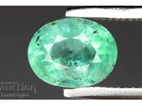 Natural emerald from Nigeria 1.16ct 7.5x5.7mm oval cut