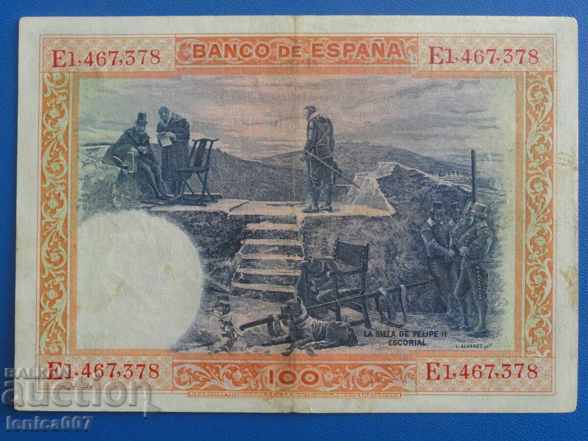 Livrarea Spania 1925 - 100 pesete