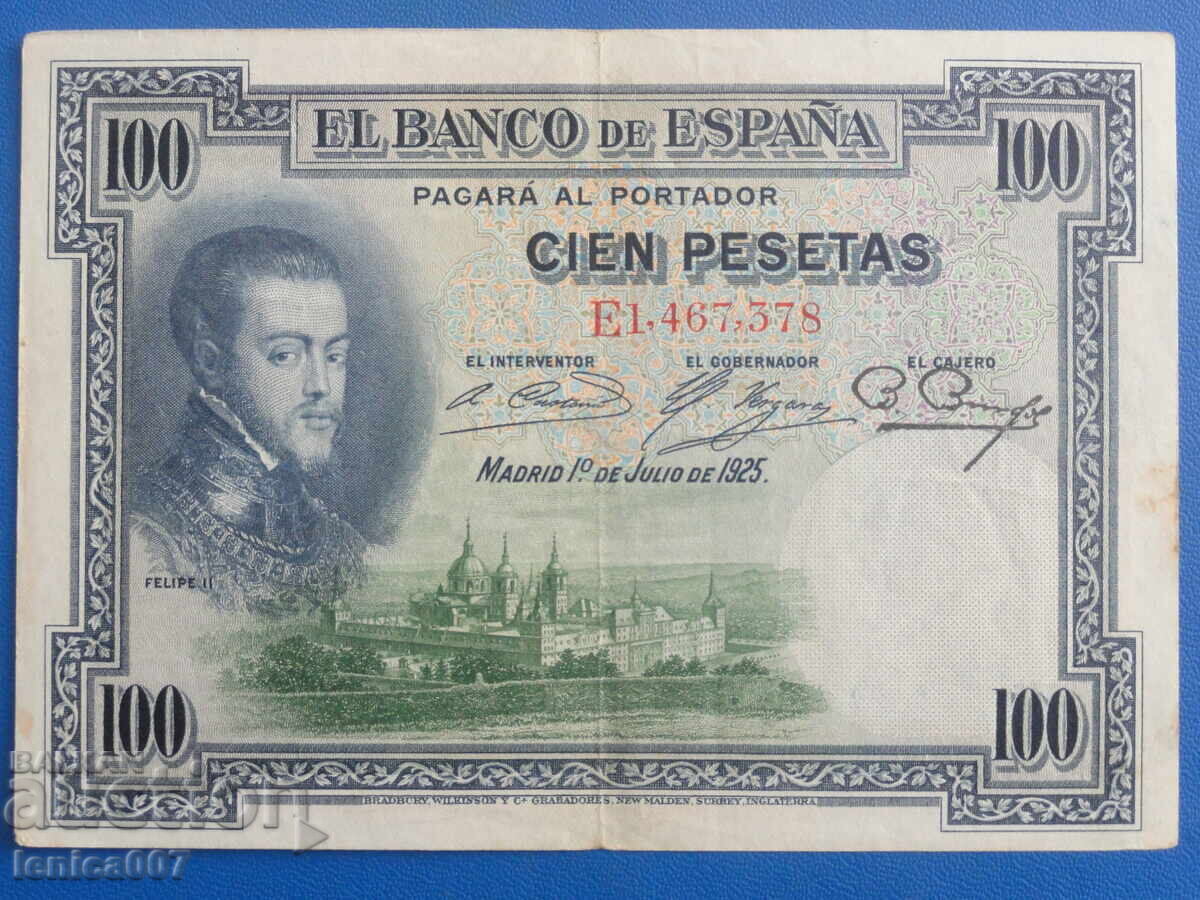 Spania 1925 - 100 pesete - 5