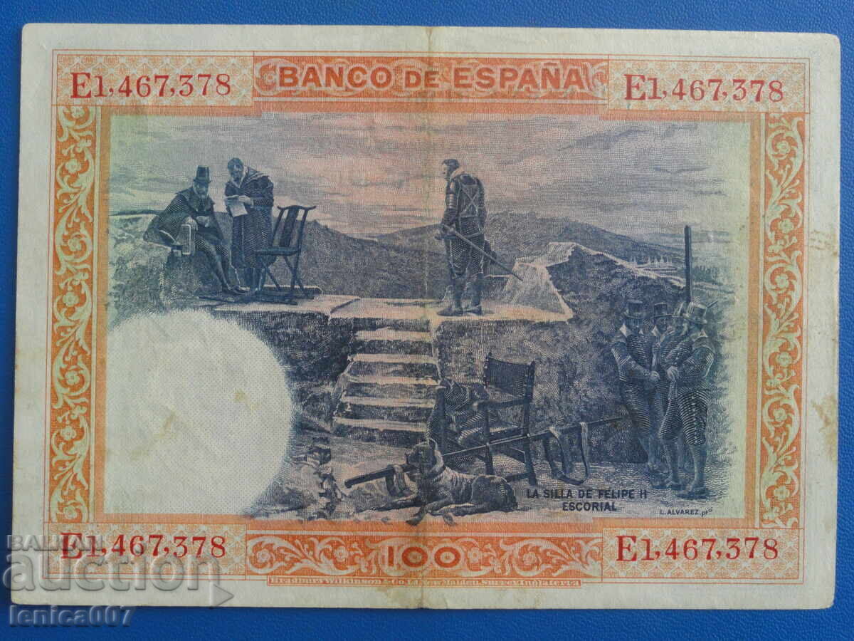Spania 1925 - 100 pesete - 6