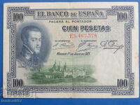Spania 1925 - 100 pesete