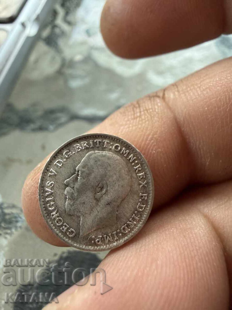 3 pence 1921 cu preț € 7.00 | 13.69 BGN 3 pence 1921 cu preț € 7.00 | 13.69 BGN